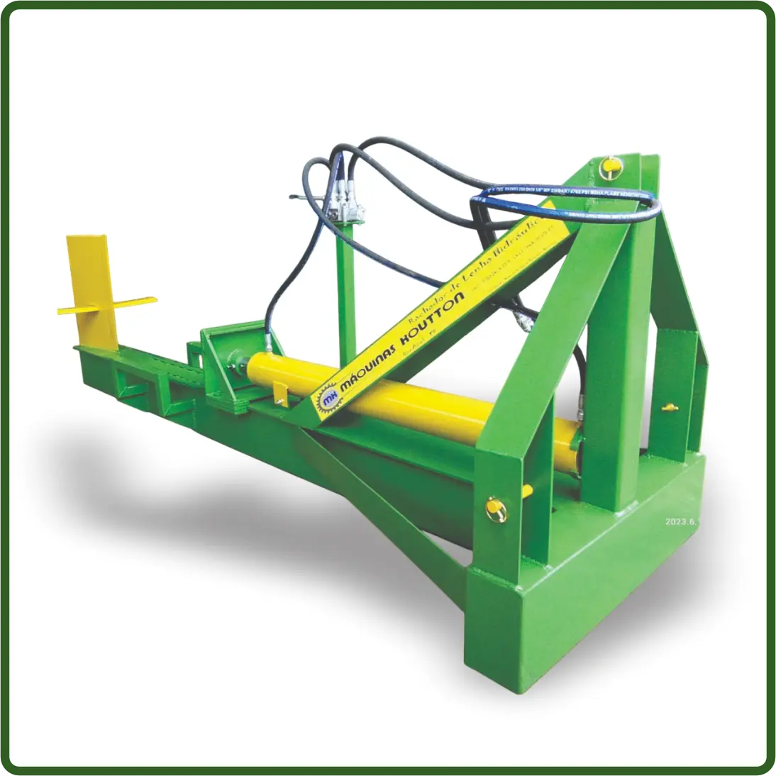 Rachador de lenha hidráulico Modelo com comando hidráulico