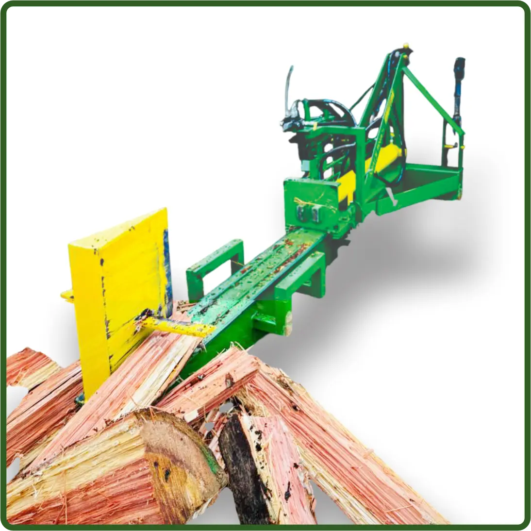 Rachador de lenha hidráulico Modelo com comando hidráulico com acionamento automático