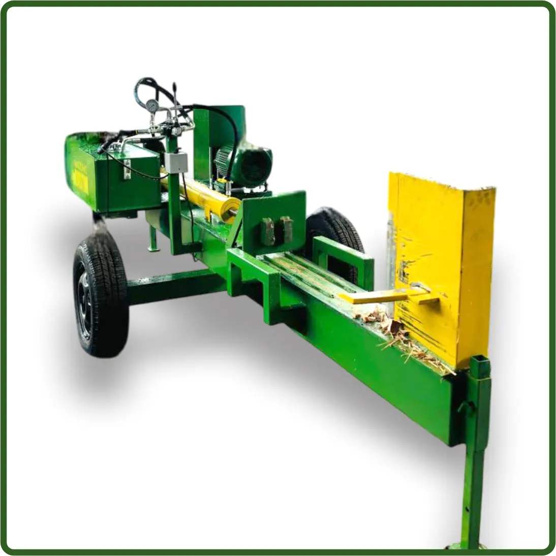 Rachador de lenha hidráulico movido no motor elétrico 10 cv