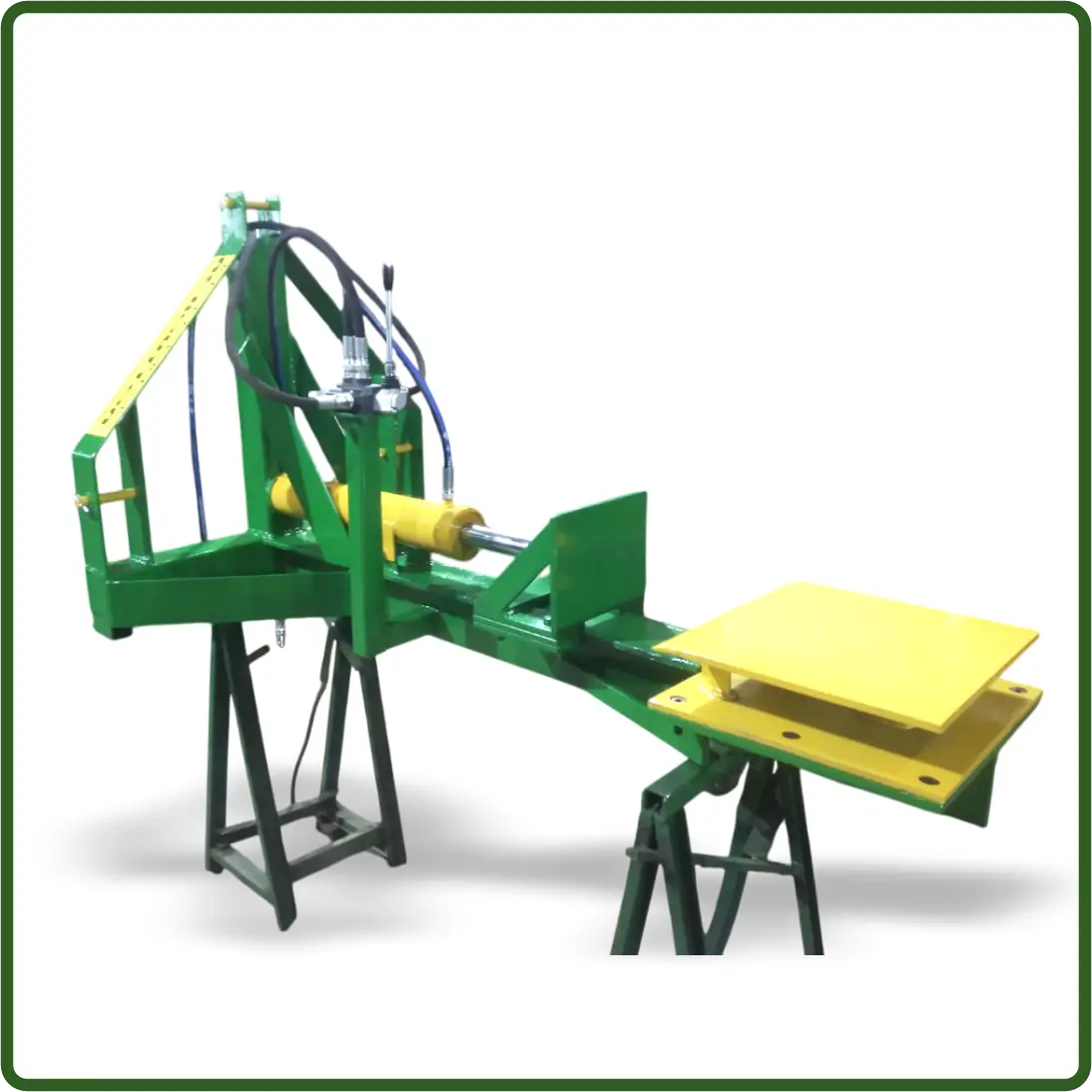 Rachador para fogão e lareira tratorizado com duas facas